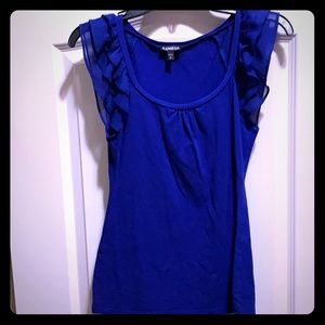 Express blue top